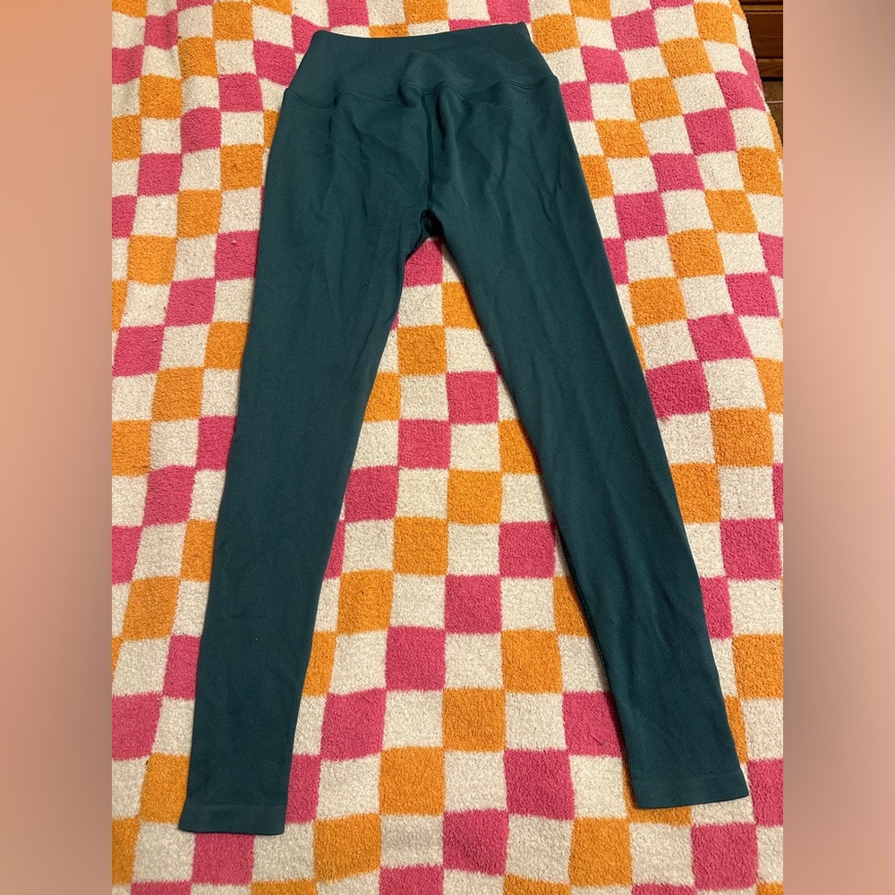 Spiritual Gangster Teal Leggings